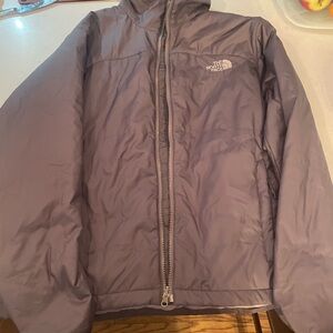 The North Face Light Gray Puffer